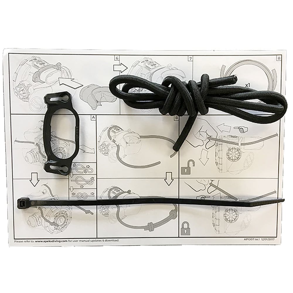 Apeks Second Stage Bungee Connector Kit