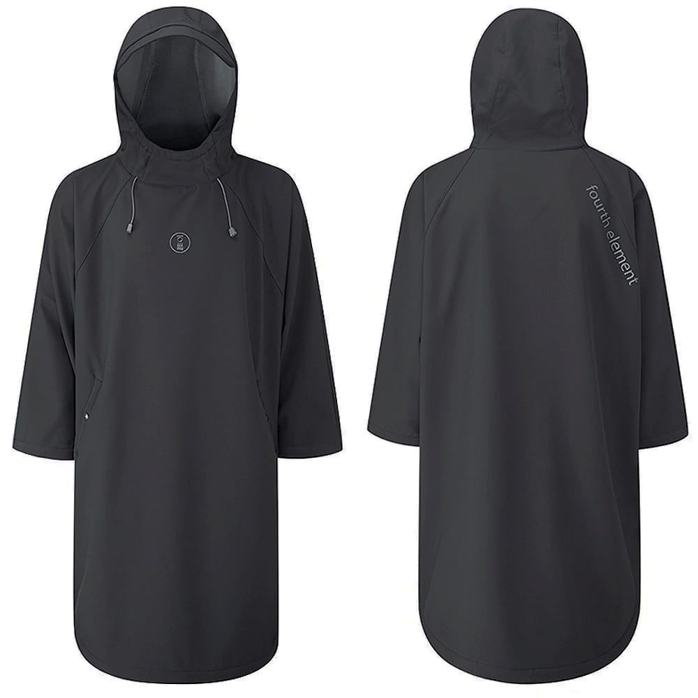 Fourth Element Storm Poncho Black