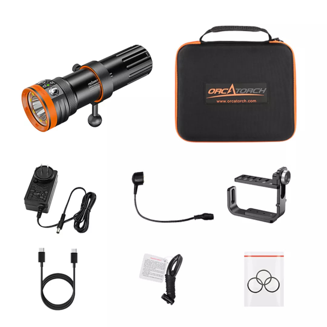 Orcatorch Flexdive Video Light Package