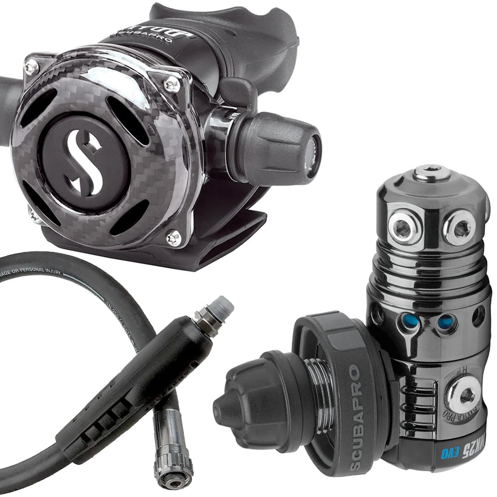 Scubapro MK25 EVO A700 Carbon Black Tech Regulator