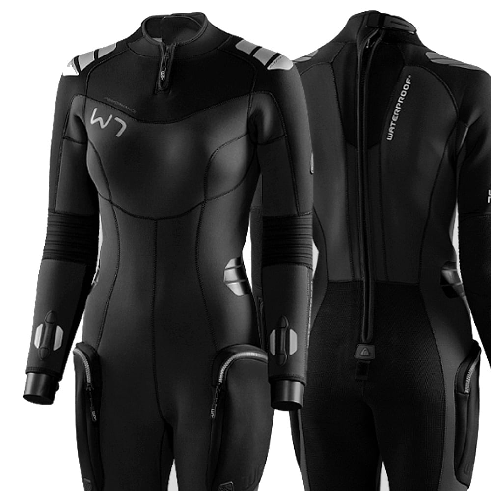 Womens  Waterproof W7 7mm Semidry Wetsuit