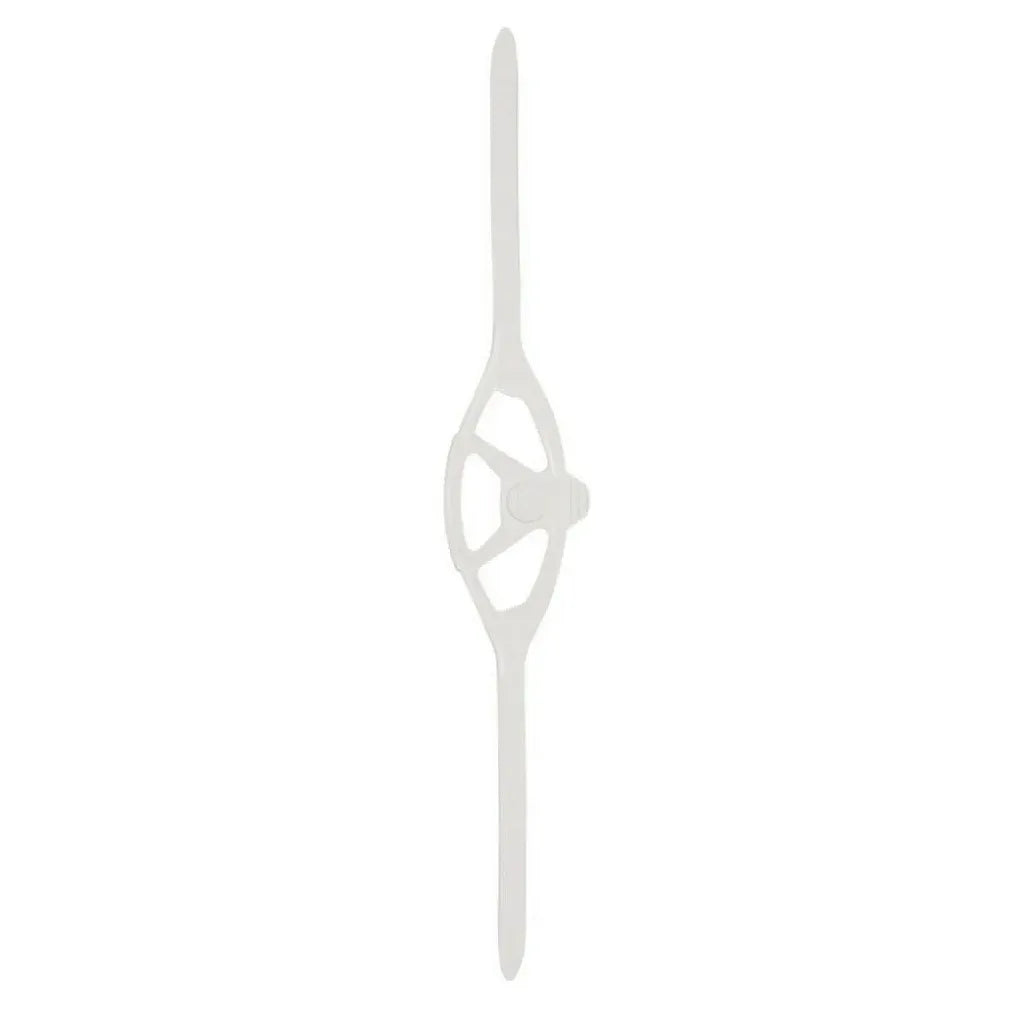 White Apeks VX1 Mask Strap