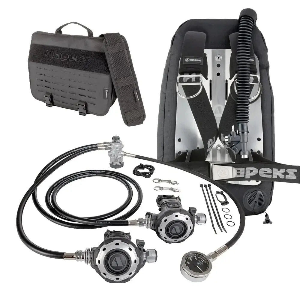 DIR Apeks Starter Package - WTX Wing + MTX-RC Long Hose Regulator