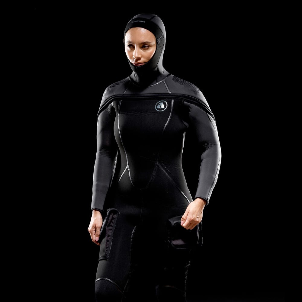 Apeks ThermiQ 8/7mm Wetsuit - Lady's