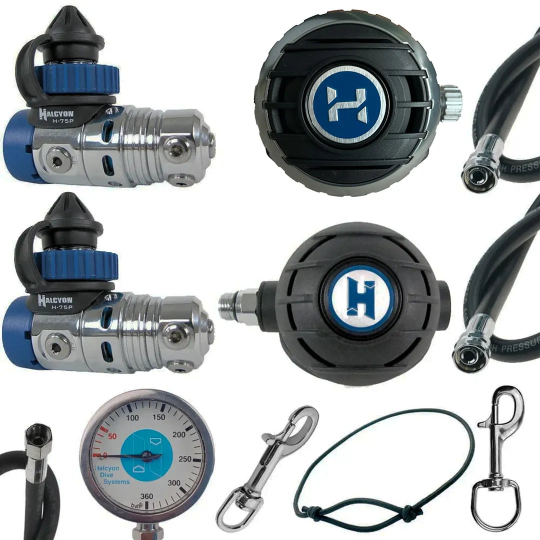 Halcyon DIR Twinset Regulator Package