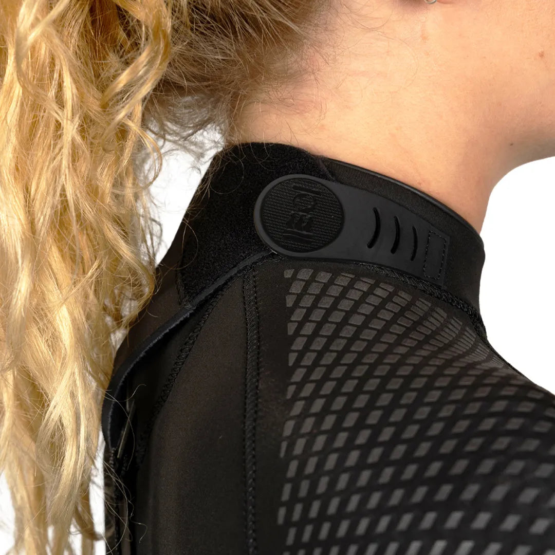 Close-up of a Women's Fourth Element Xenos ARC Wetsuit.