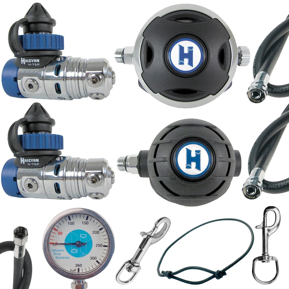 Halcyon DIR Twinset Regulator Package