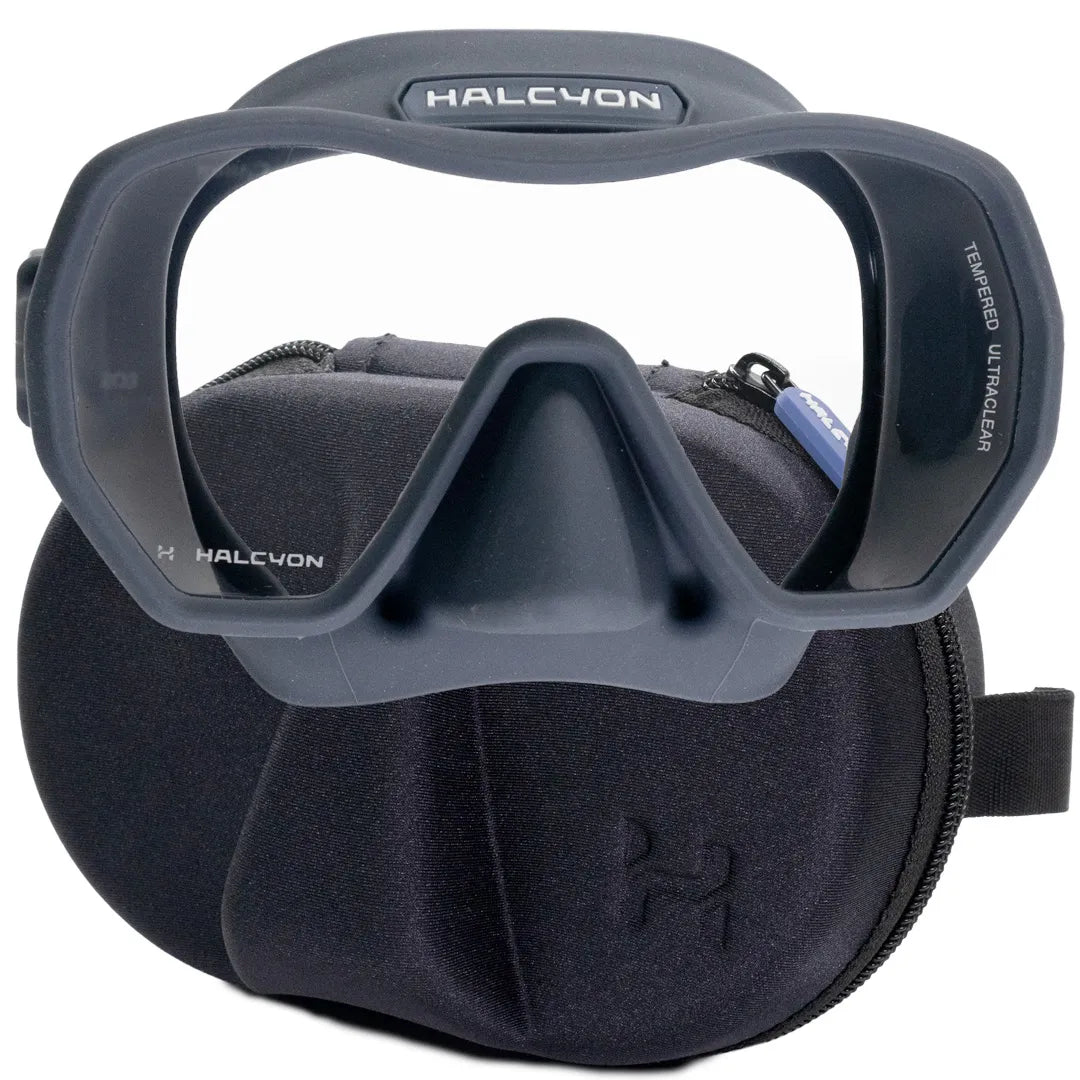 Grey Halcyon Omnis Mask with case