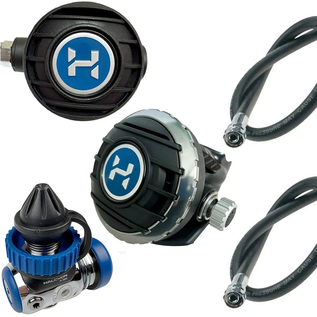Halcyon Single Tank Long Hose Regulator