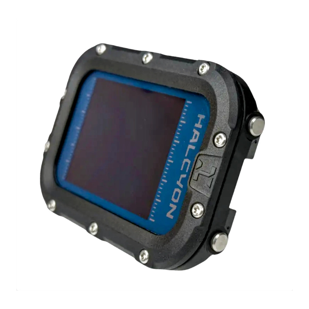 Halcyon Symbios Blue Dive Computer Side View