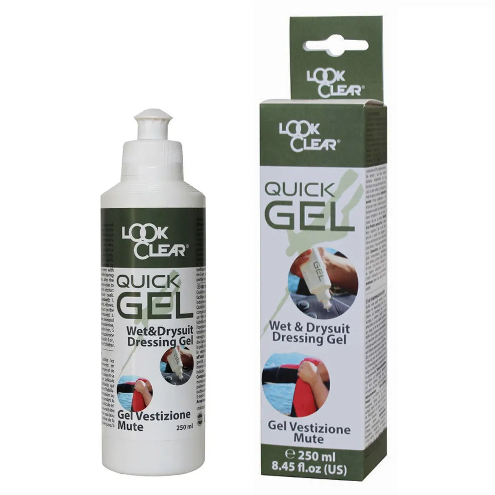 Look Clear Quick Gel bottle and packaging on a white background