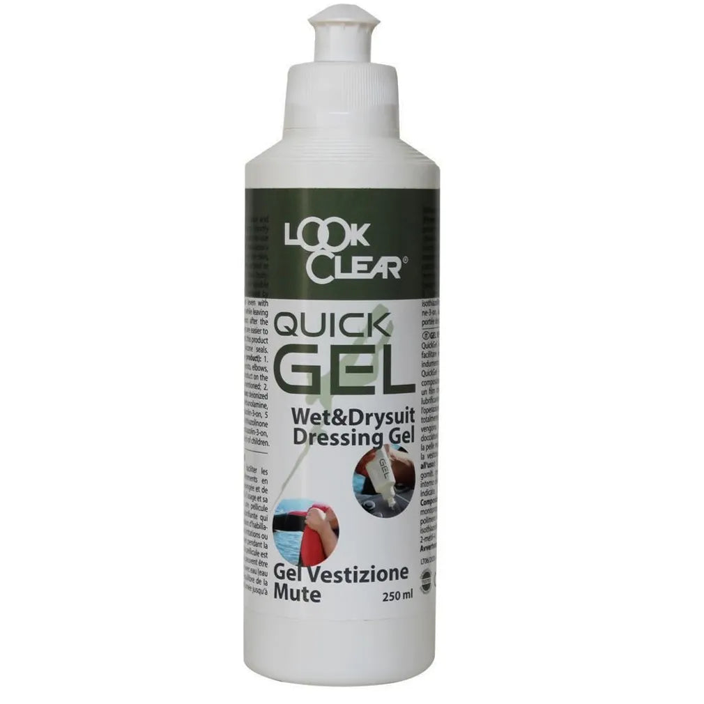 Look Clear Quick Gel bottle on a white background