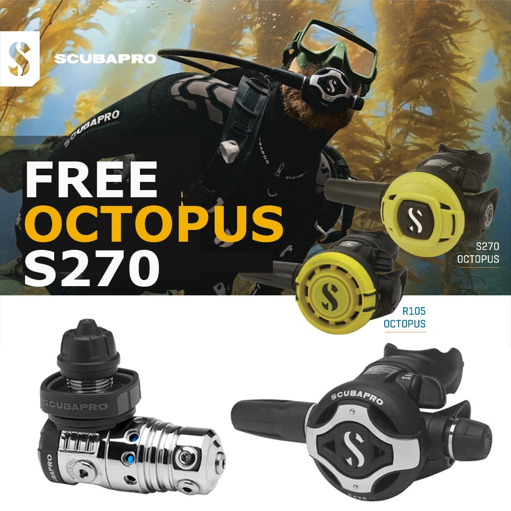Free Scubapro S270 Octopus