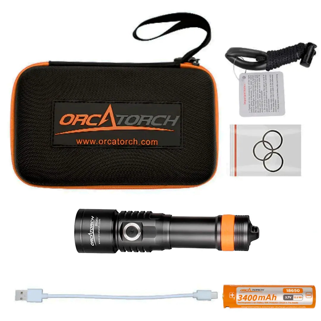 OrcaTorch D530V Video Light