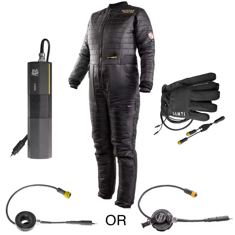 Santi Deluxe BZ420X Heated Undersuit Set
