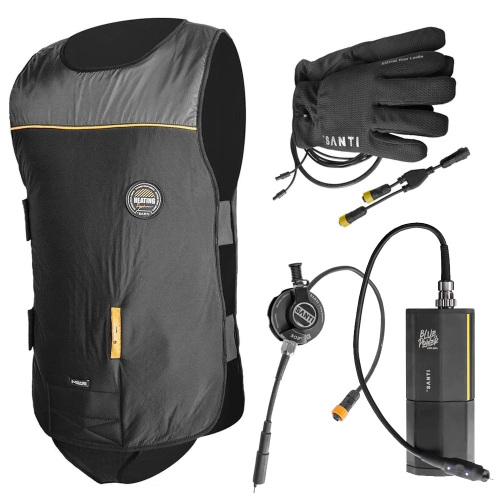 Santi Deluxe Heated Vest Set