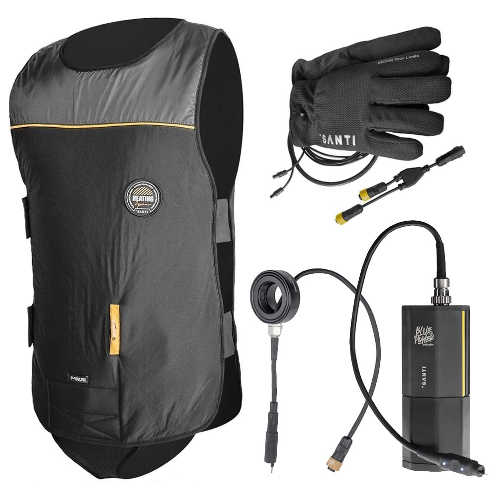 Santi Deluxe Heated Vest Set