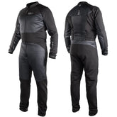 Black Santi Flex 80 Undersuit shown from front and back