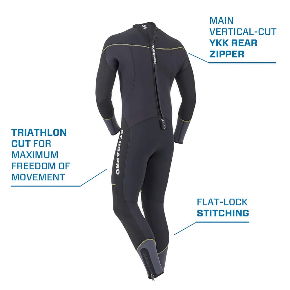 Scubapro Mens Sport 3mm Wetsuit