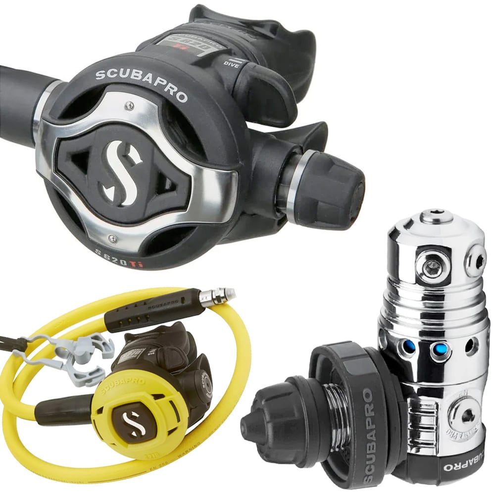 Scubapro S620Ti MK25 EVO Regulator with S270 Octopus