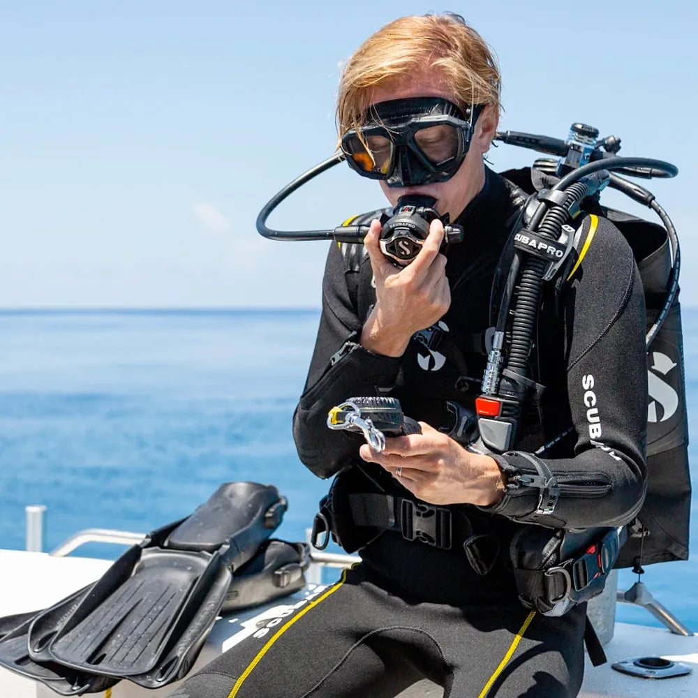 Diver wearing Scubapro Definition 3mm Wetsuit