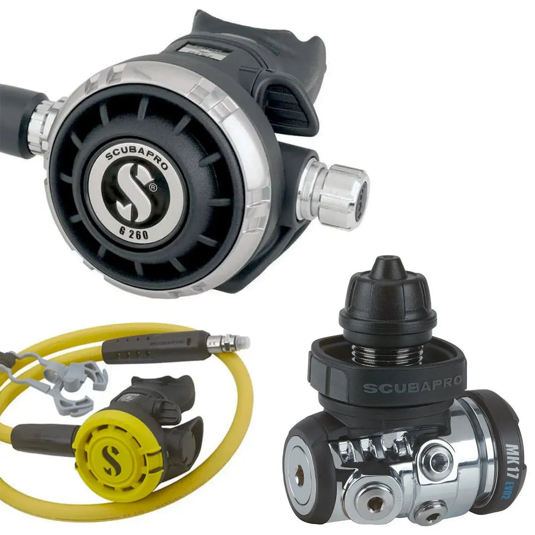 Scubapro MK17 EVO G260 Regulator with R105 Octopus