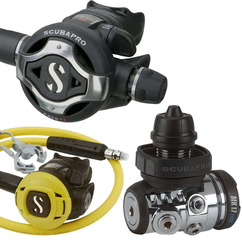 Scubapro S620Ti MK17 EVO Regulator with S270 Octopus