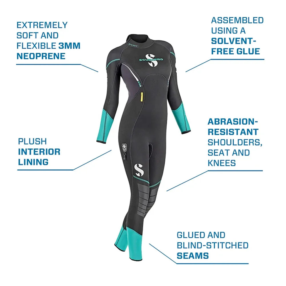 Scubapro Sport 3mm Wetsuit - Women's