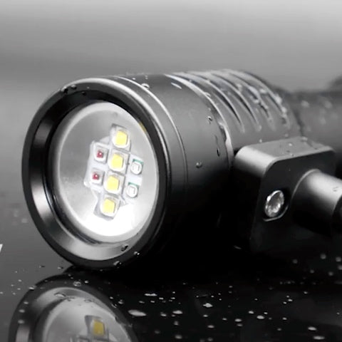 Underwater diving video lights