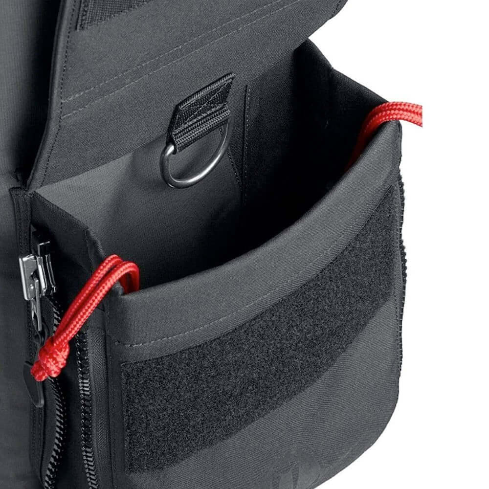 Waterproof D1X Drysuit Pocket with red bungees