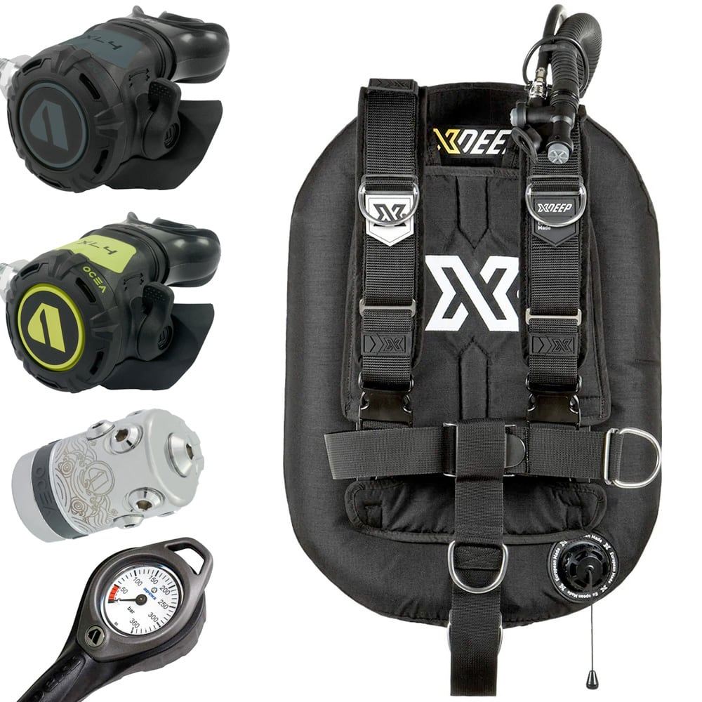 XDeep Zeos Deluxe Apeks XL4 Ocea Regulator