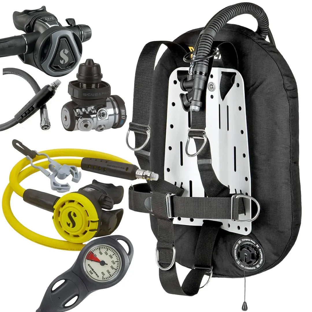 XDeep Zeos Wing with Scubapro Regulator