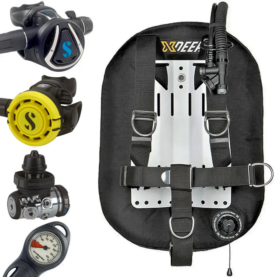 XDeep Zeos Wing with Scubapro Regulator