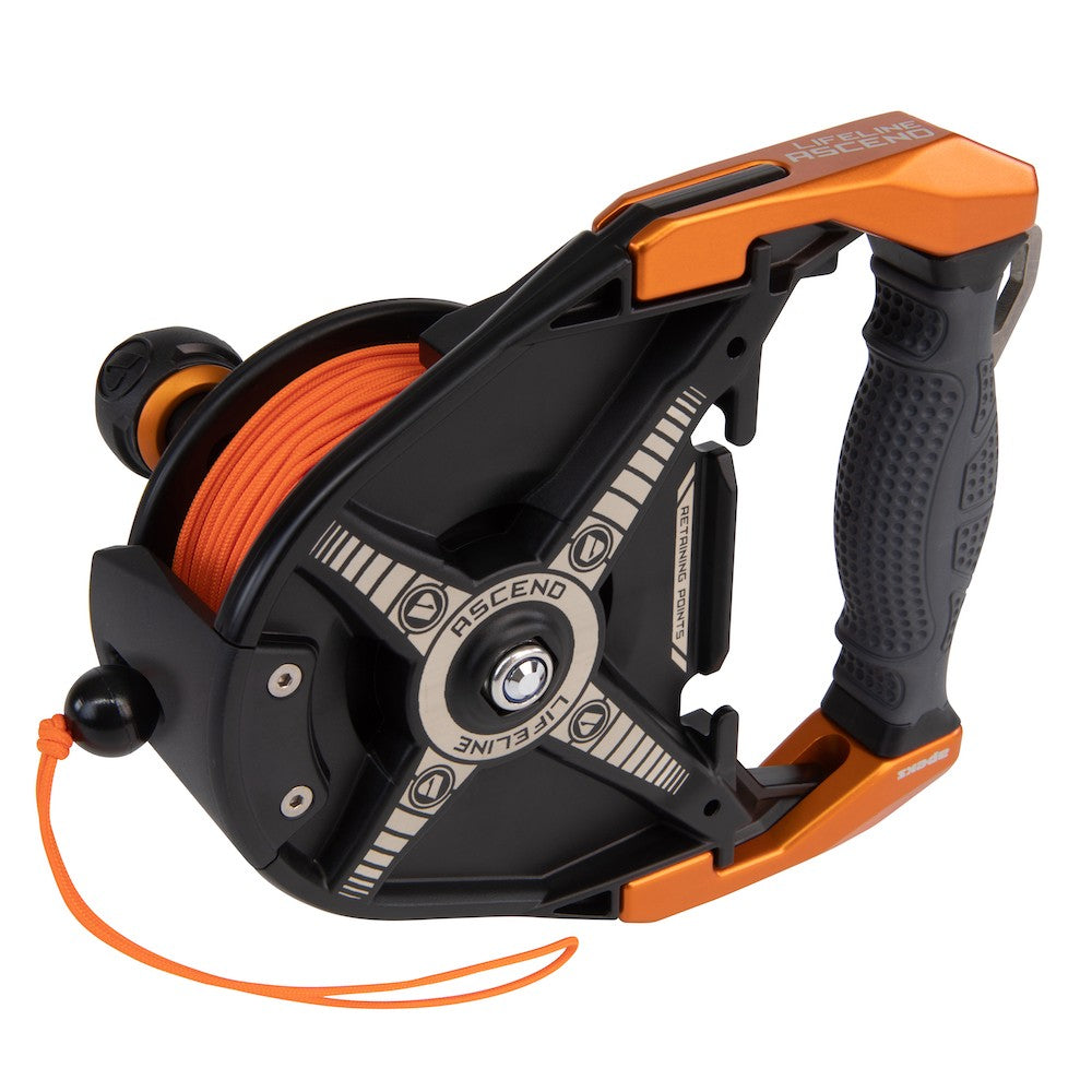 Apeks Lifeline Ascend 30m Reel - Orange
