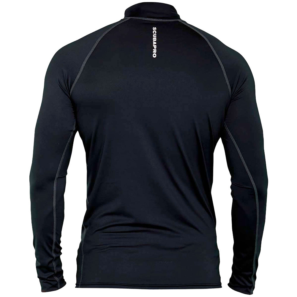 Scubapro UPF50 Long Sleeve Rash Guard - Mens Black