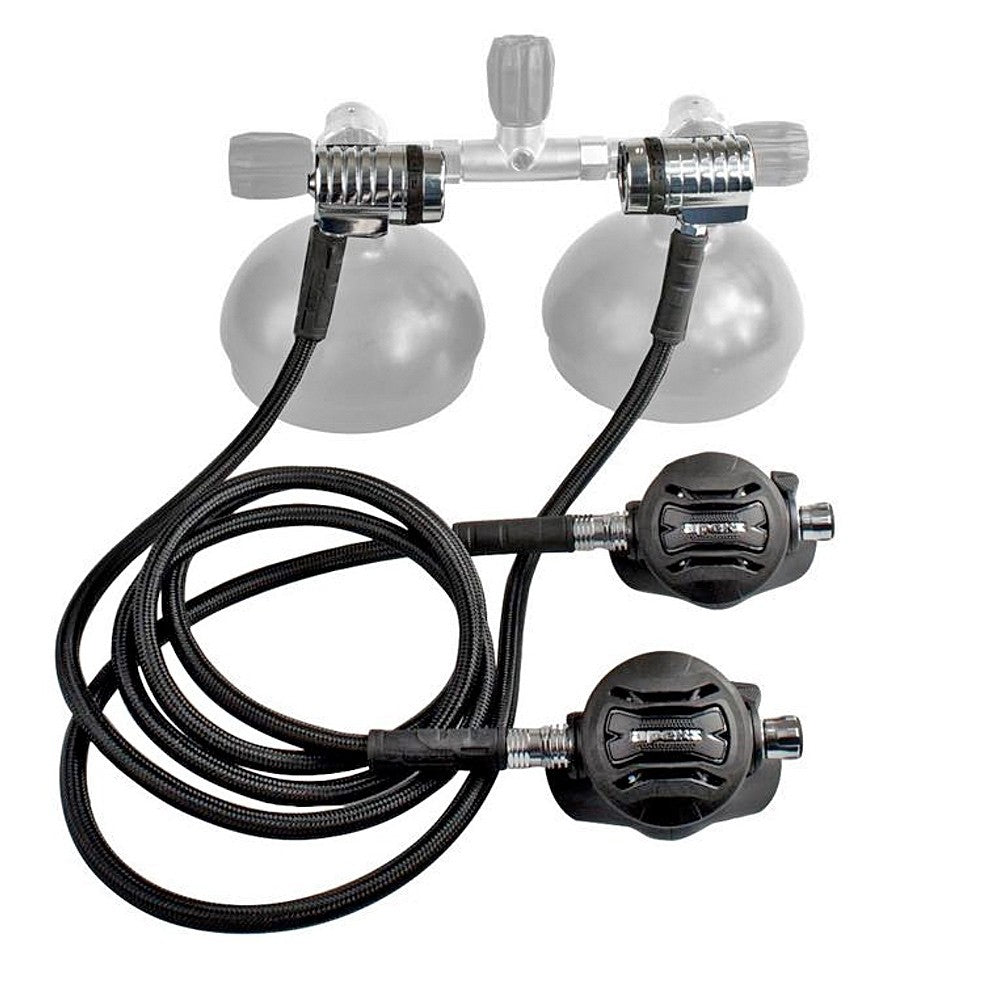 Apeks TEK3 Twinset Regulator Set