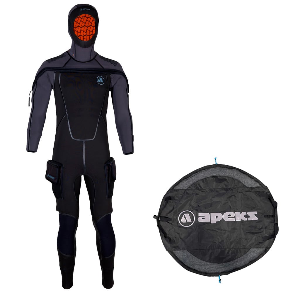 Apeks ThermiQ 8/7mm Wetsuit Mens