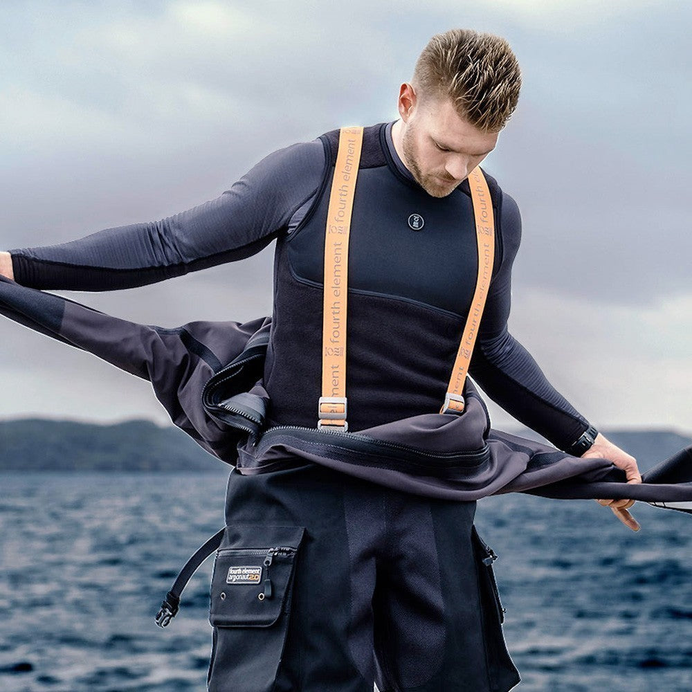 Diver wearing Fourth Element X-Core Vest