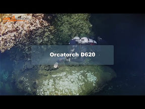 OrcaTorch D620 Dive Light video