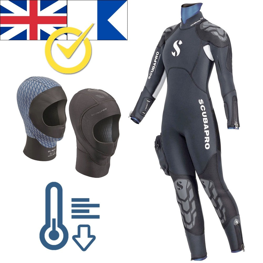 Scubapro Nova Scotia Semi Dry Suit - Ladies