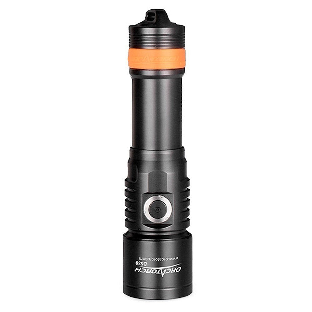 OrcaTorch D530 Dive Light Top View