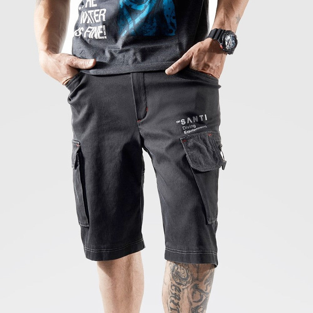 Santi Diving Denim Shorts