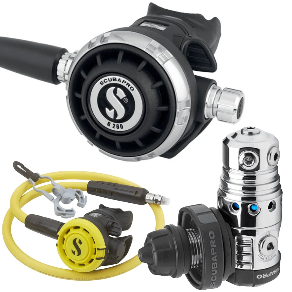 Scubapro G260 MK25 EVO Regulator with R105 Octopus