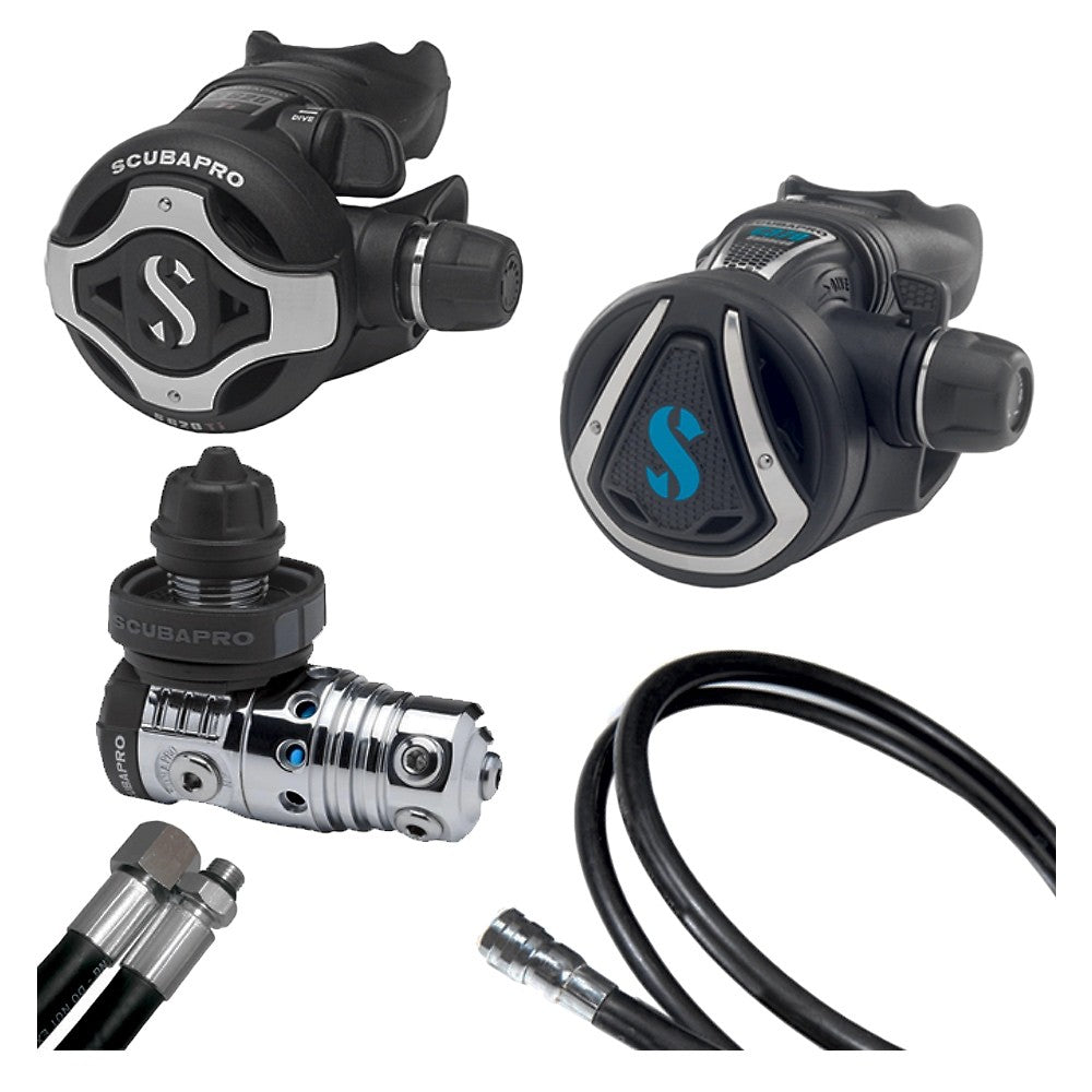 Scubapro MK25 S620Ti RC370 Long Hose Regulator Package