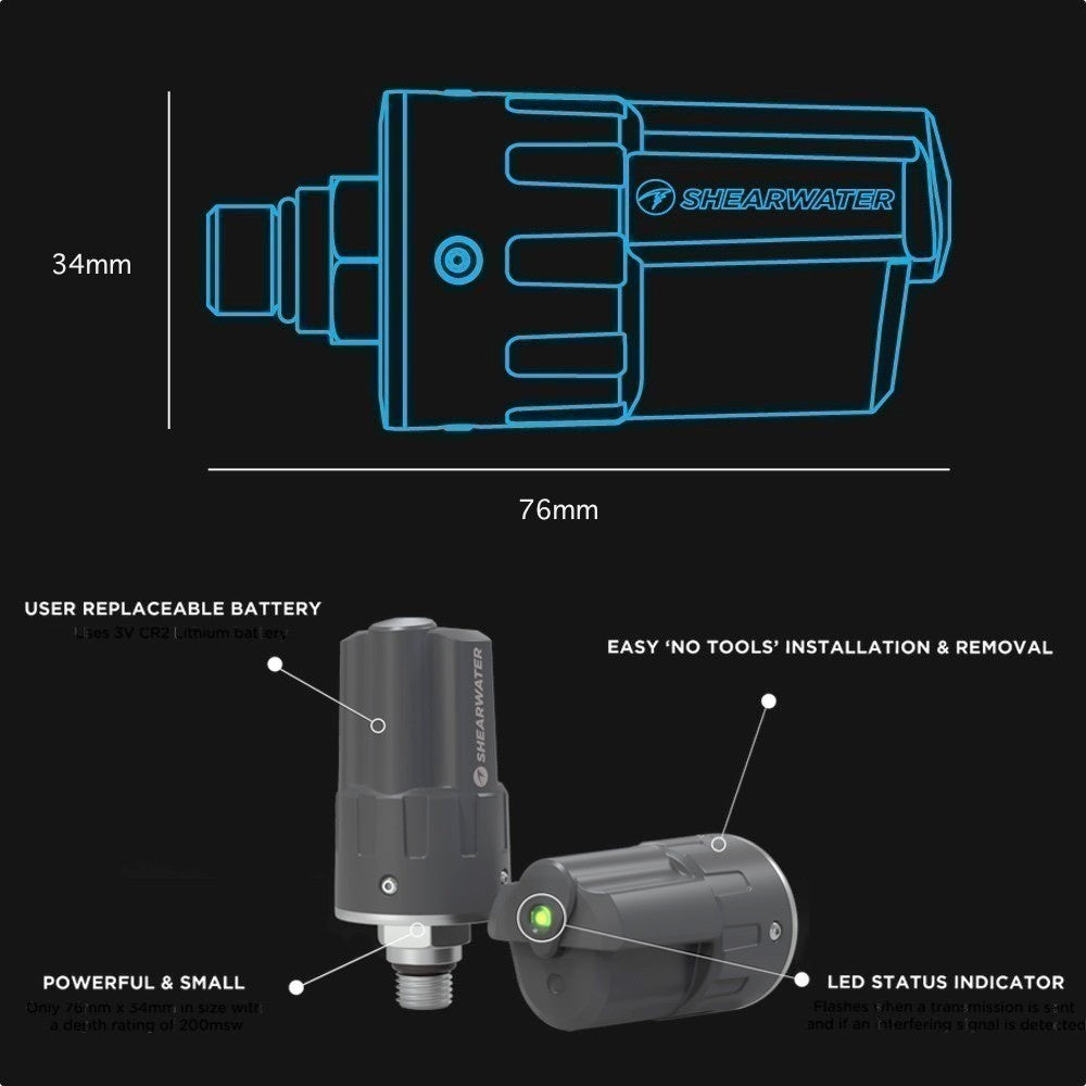 Shearwater Swift Transmitter