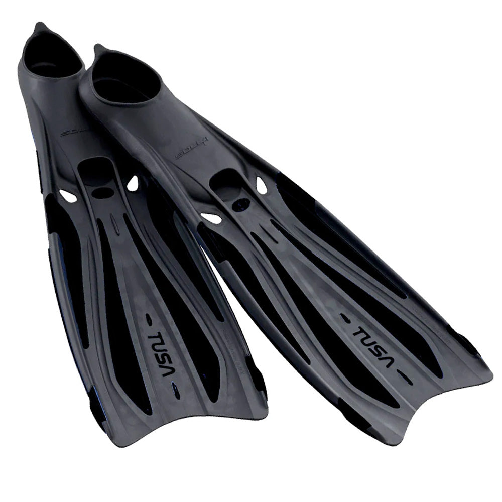 Tusa Solla Full Foot Fins Black