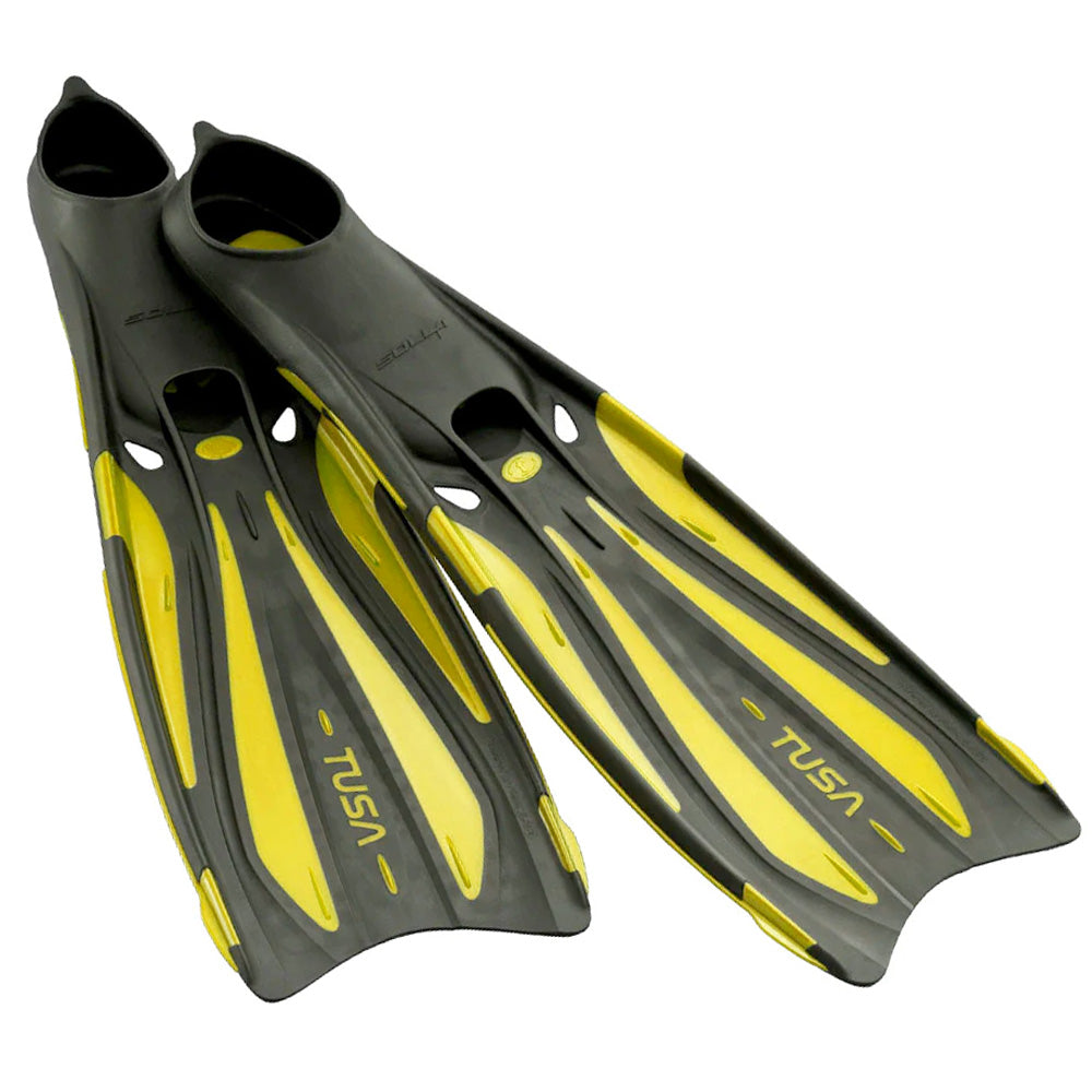 Tusa Solla Full Foot Fins Yellow