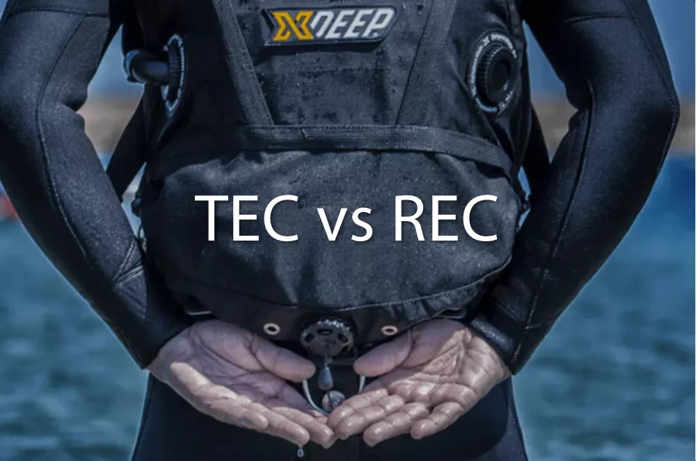 XDeep wing from behind showing central dump valve