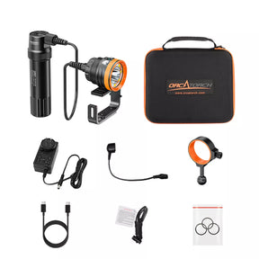 Orcatorch Flexdive Canister Light Package