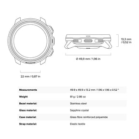 Suunto Nautic S Dive Computer Specifications Graph